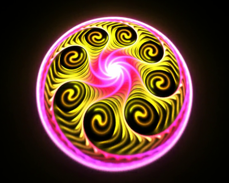 Scott Draves: Electric Sheep 1999/Screenshot 2012